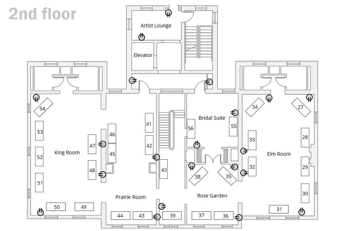 2nd Floor Layout